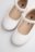 COCCODRILLO ballet shoes, white, WC6212203SHG-001-025, 25 size 