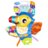 PLAYGRO närimiseks mõeldud mänguasi krõbiseva kangaga Tamika Toucan, 0189055 