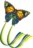 GUNTHER tuulelohe Butterfly, 1151 