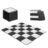 KINDERKRAFT puslematt LUNO, black 