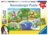 RAVENSBURGER PUZZLE pusle Loomad loomaaias, 2x12 tk, 07602 4 