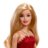 BARBIE Mattel 80. juubelinukk – Rubiinpunases kleidis, JGD25 