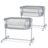KINDERKRAFT beebivoodi–häll Neste Up 2 FULL, grey, KLNEUP02LGRF000 
