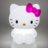PALADOME HELLO KITTY Silikoonlamp, PP13694HK 