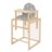 ROBA muudetav söögitool LITTLE STARS, Natural wood, 7512F190 