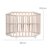 ROBA mänguaedik, Natural wood, 0232NAS105-A 
