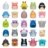 SQUISH-A-LONGS minifiguuride komplekt, assortii., SQAL0032 