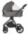 CARRELLO universaalne käru OMEGA 2IN1, Cliff grey, CRL-6531 