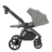 CARRELLO universaalne käru OMEGA 2IN1, Cliff grey, CRL-6531 