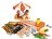 HAPE konstruktor Carnival Builder Set, 73 tarvikuga, E3040A 