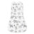 INGENUITY mähkimistekk SWADDLEME Happy Elephant, 3 - 6 kuud, WHITE, 17388 