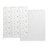 CHICCO linane voodipesu voodile NEXT2ME FOREVER, 58x110 cm, 2 tk, konfettidega 