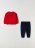 OVS BOY9-36M JOGGING L/S 2H 24-30 RED 001922215 