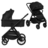 LIONELO universaalne käru LAYLA 2in1, Black onyx, LO-LAYLA 2IN1 